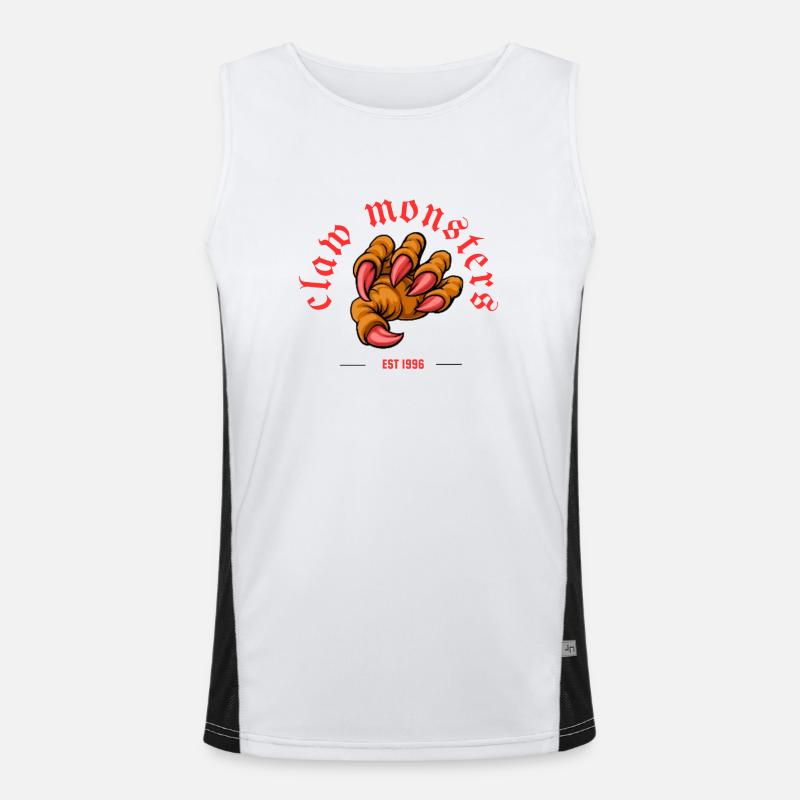 Monstres à griffes Débardeur respirant contrasté Homme 