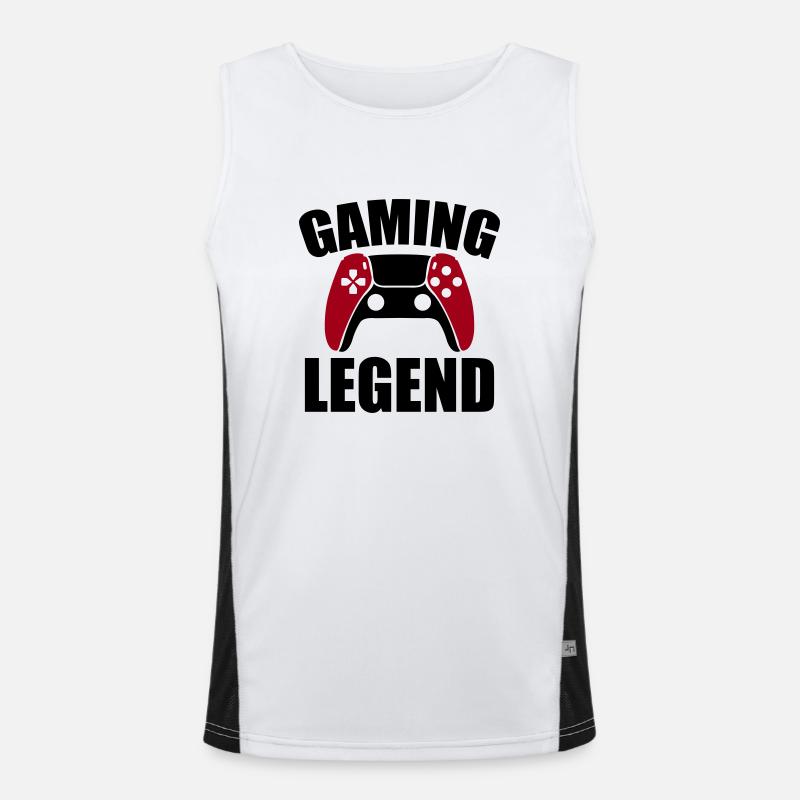Gaming Legend Men's Functional Contrast Tank Top 