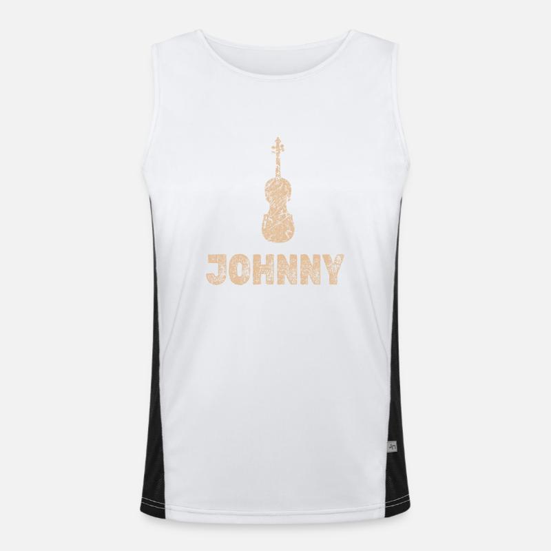 Cadeau pour Johnny Débardeur respirant contrasté Homme 