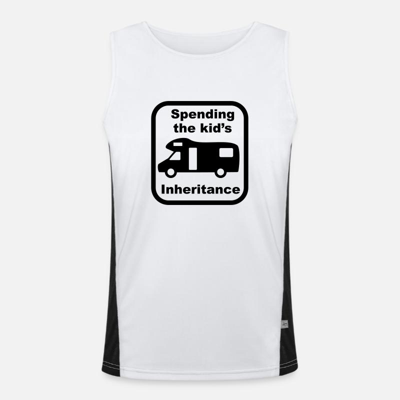 Motorhome - kid's inheritance Funktionelles Kontrast-Tank Top für Männer 