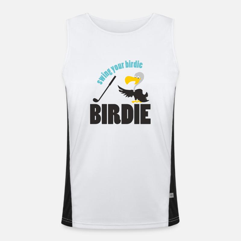 golfing Funktionelles Kontrast-Tank Top für Männer 