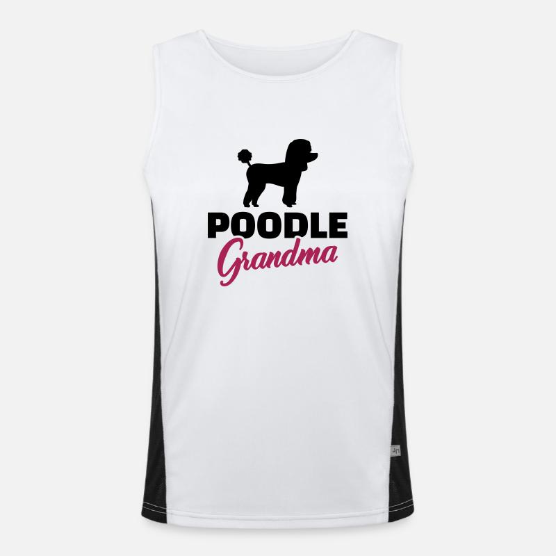 Poodle Men's Functional Contrast Tank Top 