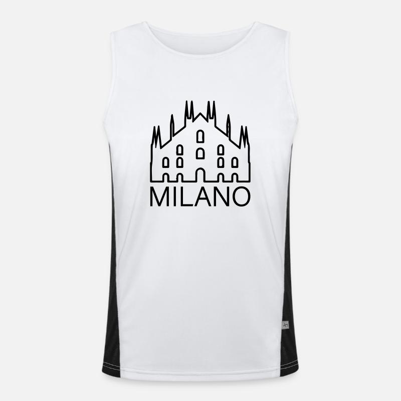 Milan Débardeur respirant contrasté Homme 