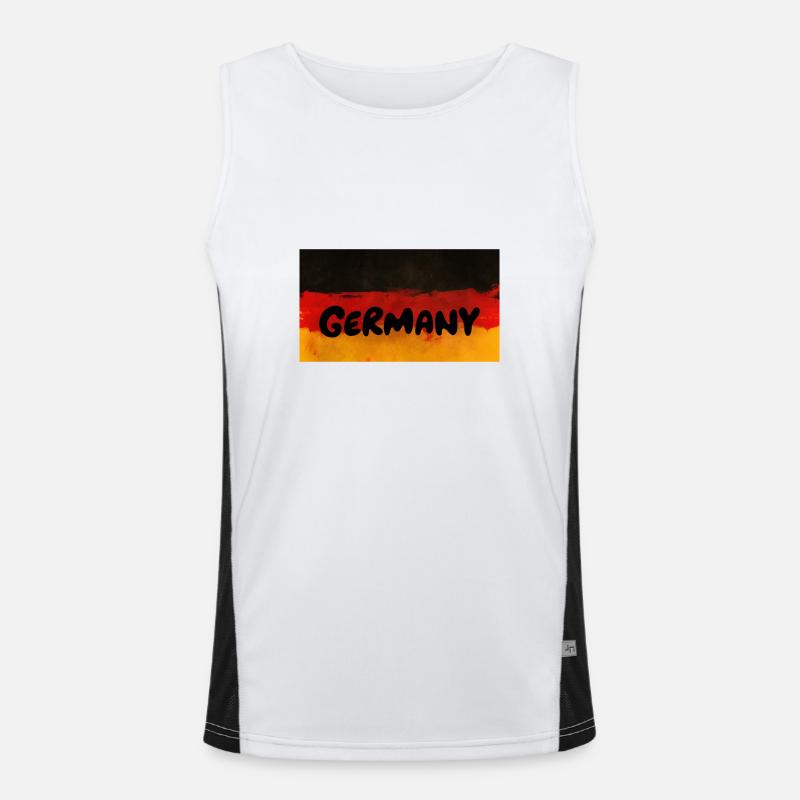 Germany Men's Functional Contrast Tank Top 