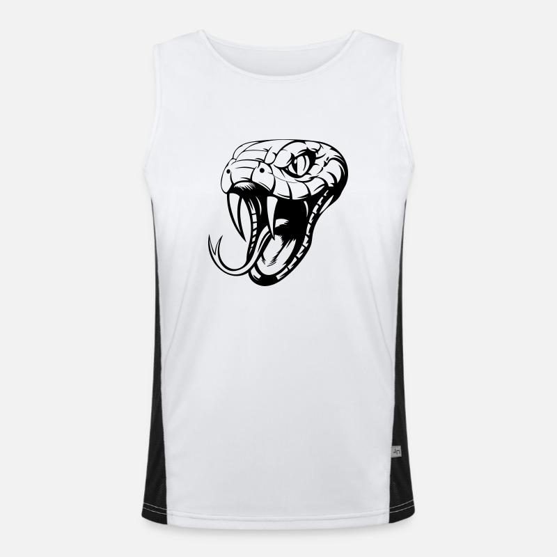 Serpent Débardeur respirant contrasté Homme 