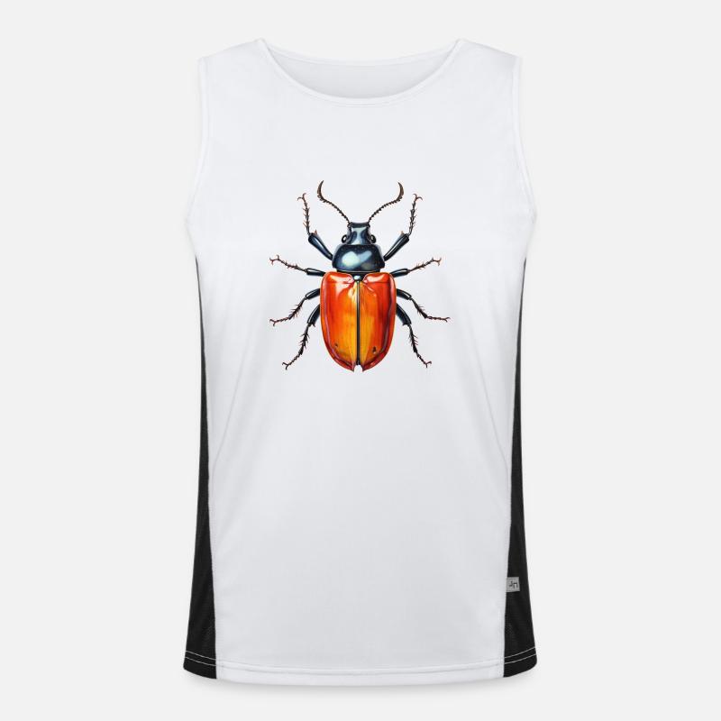 Springtime Bug Men's Functional Contrast Tank Top 
