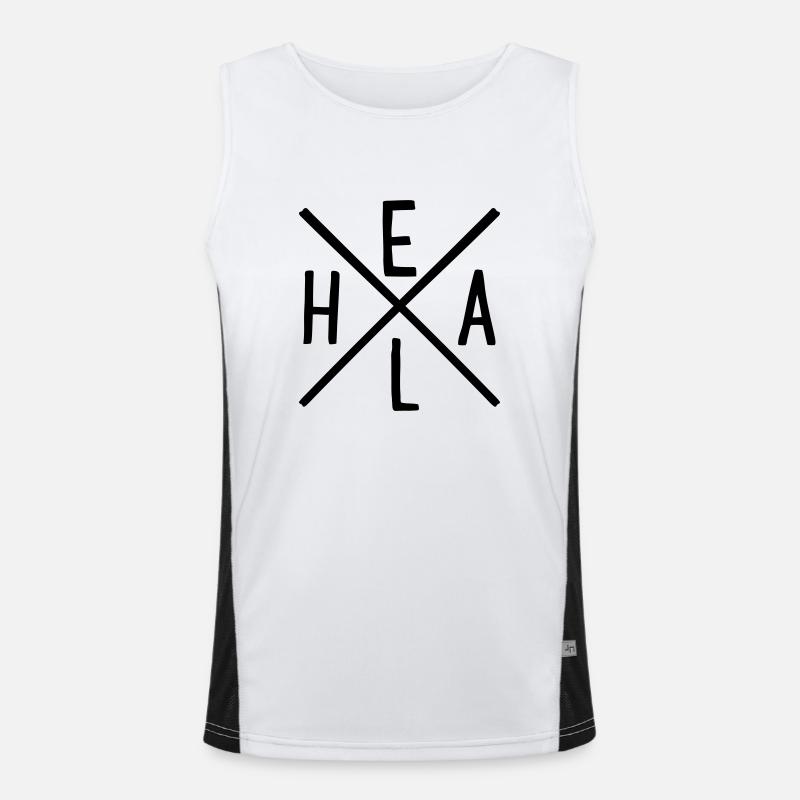 heal Men's Functional Contrast Tank Top 