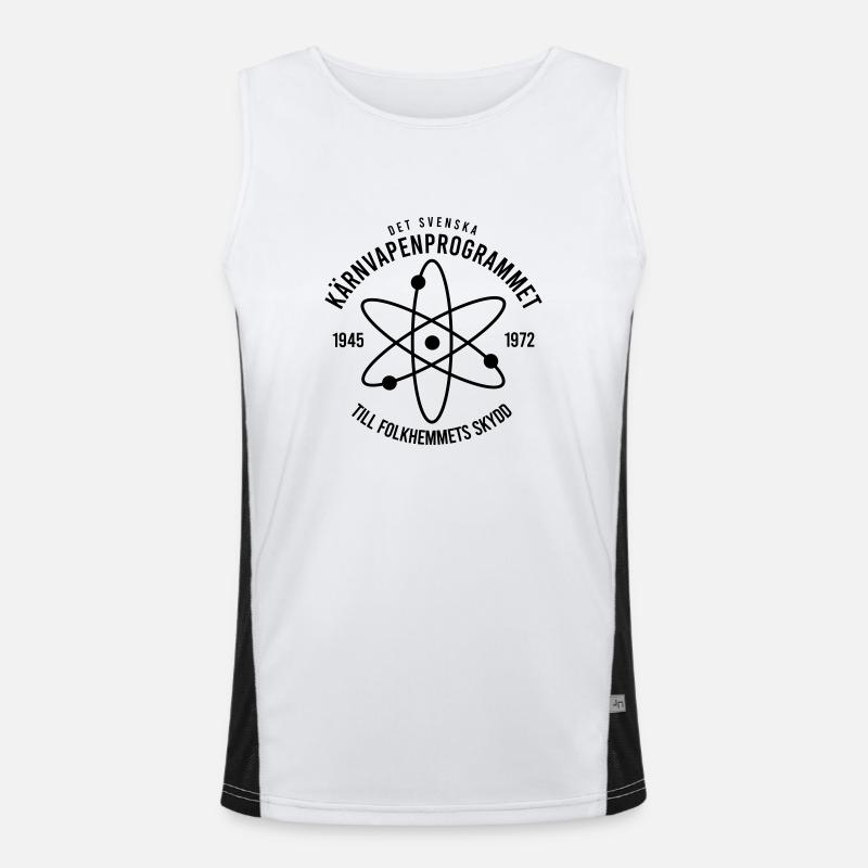The Swedish nuclear weapons programme Men's Functional Contrast Tank Top 