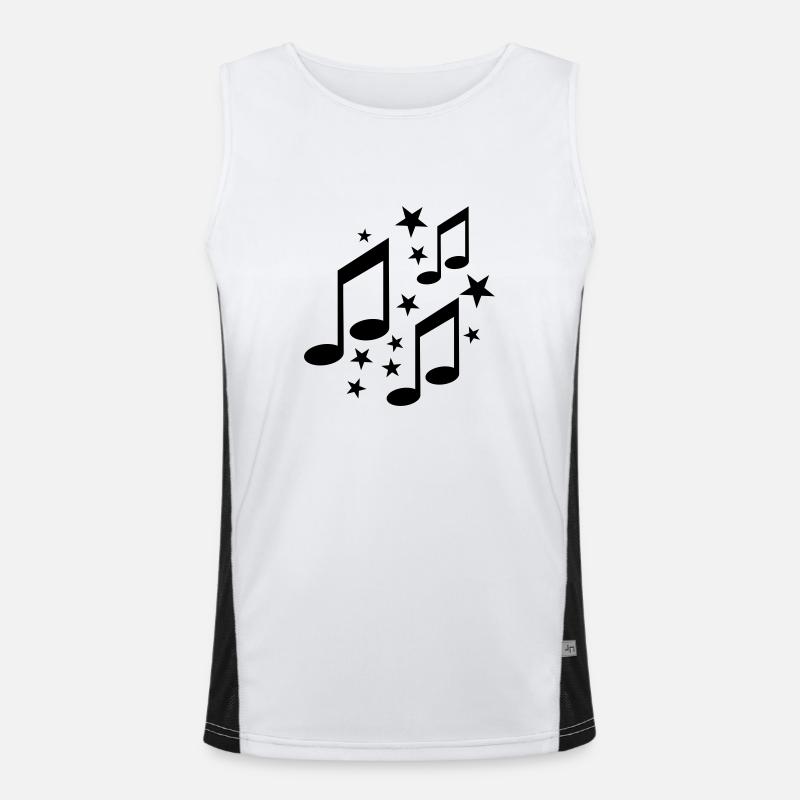 notes Men's Functional Contrast Tank Top 