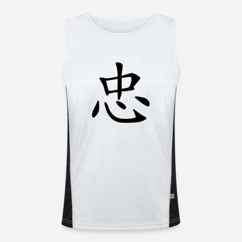 treue Funktionelles Kontrast-Tank Top für Männer 