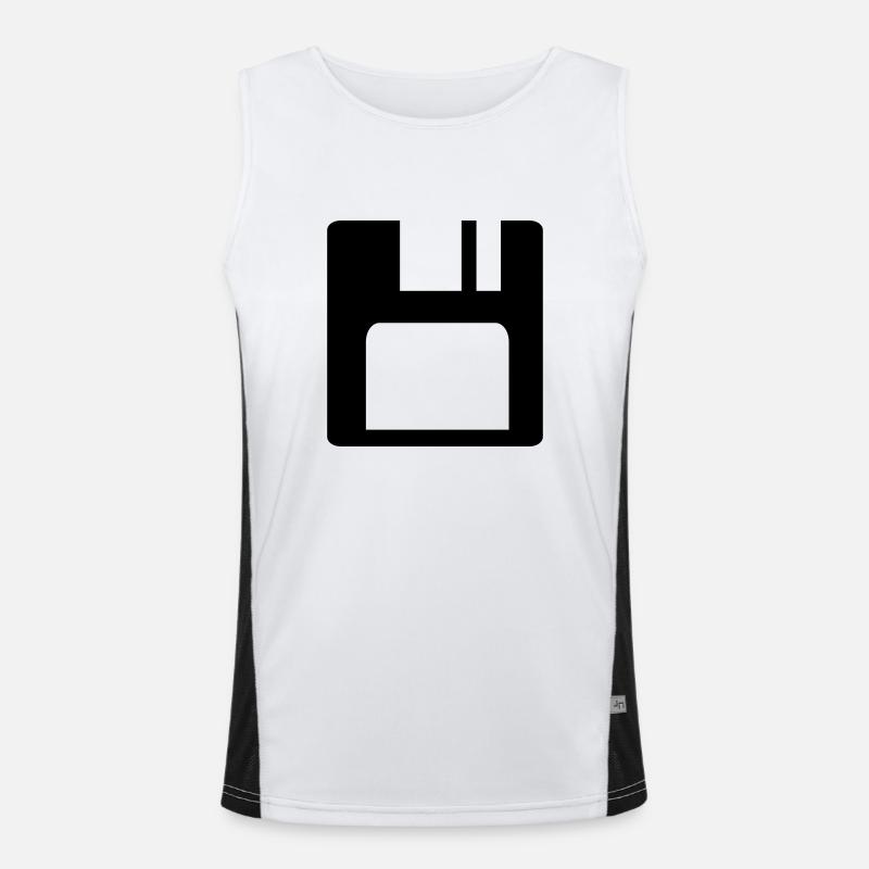 Disk Men's Functional Contrast Tank Top 