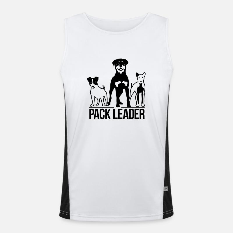 pack leader Men's Functional Contrast Tank Top 
