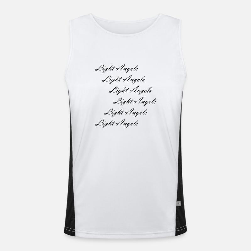 Light Angels Funktionelles Kontrast-Tank Top für Männer 