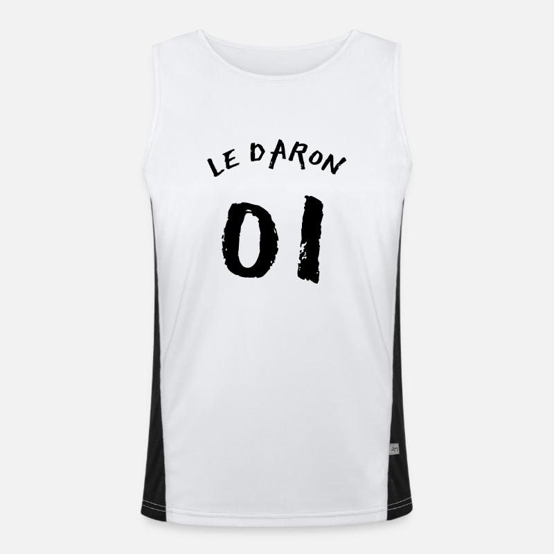 Der Daron Funktionelles Kontrast-Tank Top für Männer 