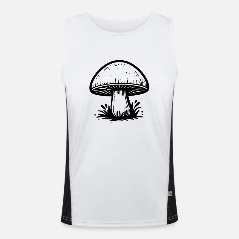 Champignon champignon Débardeur respirant contrasté Homme 