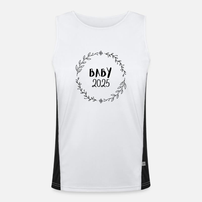 BABY 2025 Funktionelles Kontrast-Tank Top für Männer 