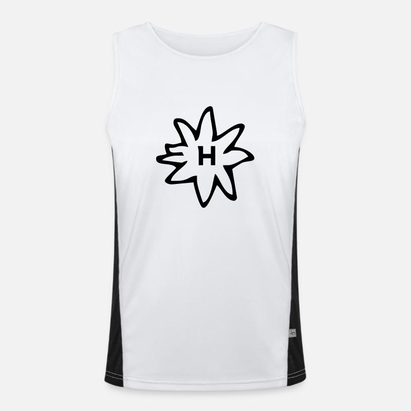 Haflinger Funktionelles Kontrast-Tank Top für Männer 