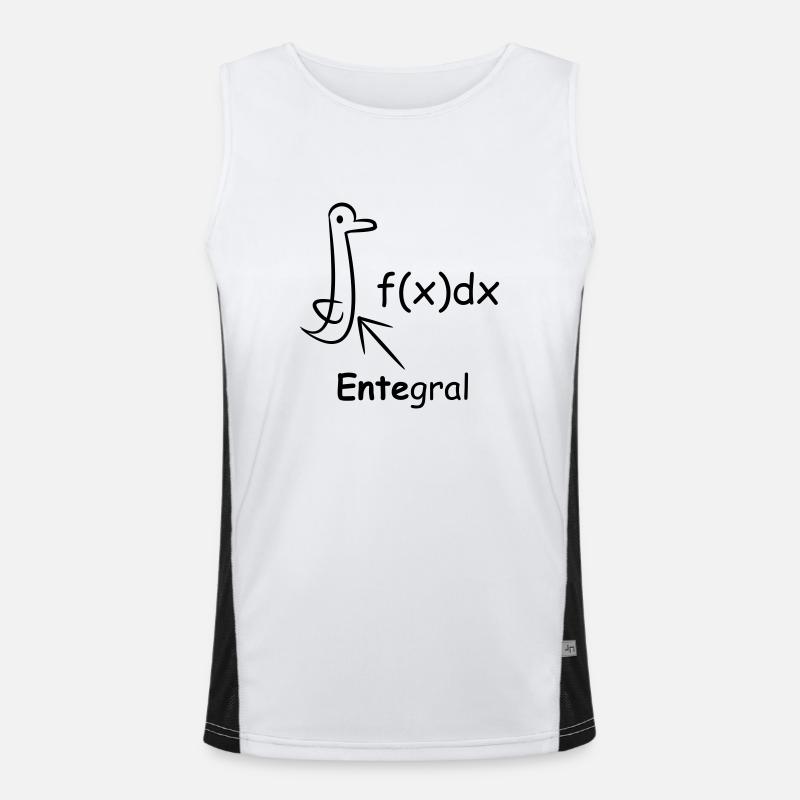 Entegral Funktionelles Kontrast-Tank Top für Männer 