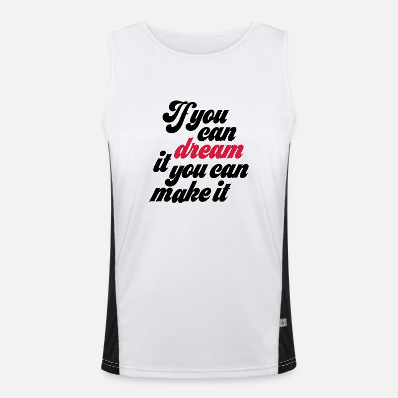 motivation Men's Functional Contrast Tank Top 
