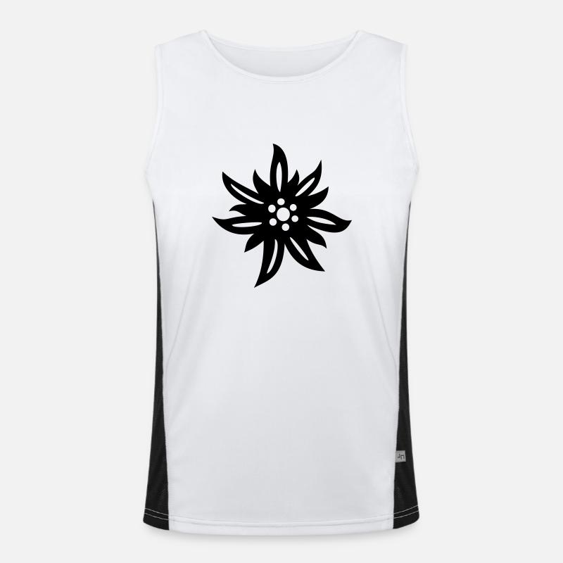 edelweiss Men's Functional Contrast Tank Top 