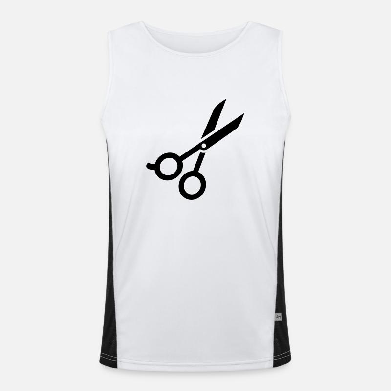 Scissors Men's Functional Contrast Tank Top 