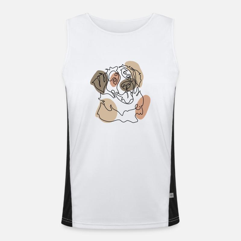 BERNER Funktionelles Kontrast-Tank Top für Männer 