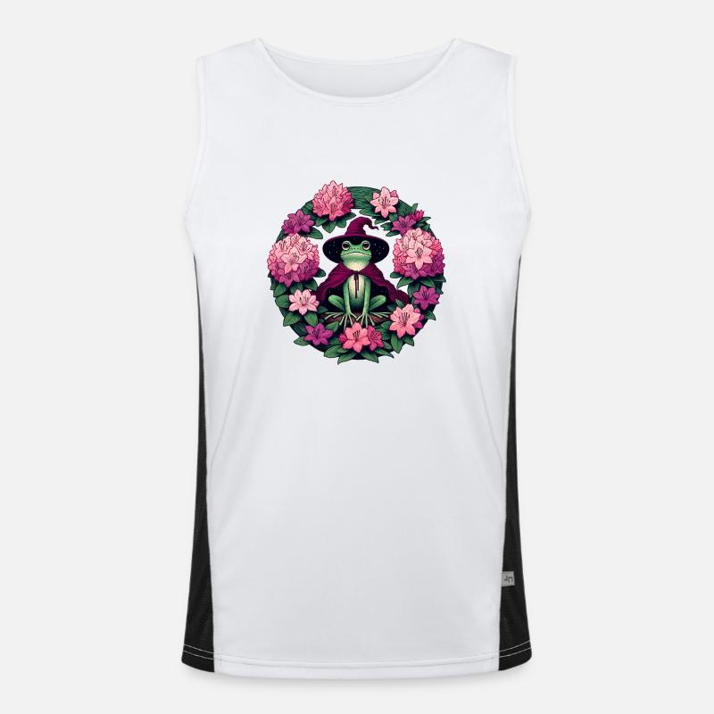 Frog Wizard Men's Functional Contrast Tank Top 