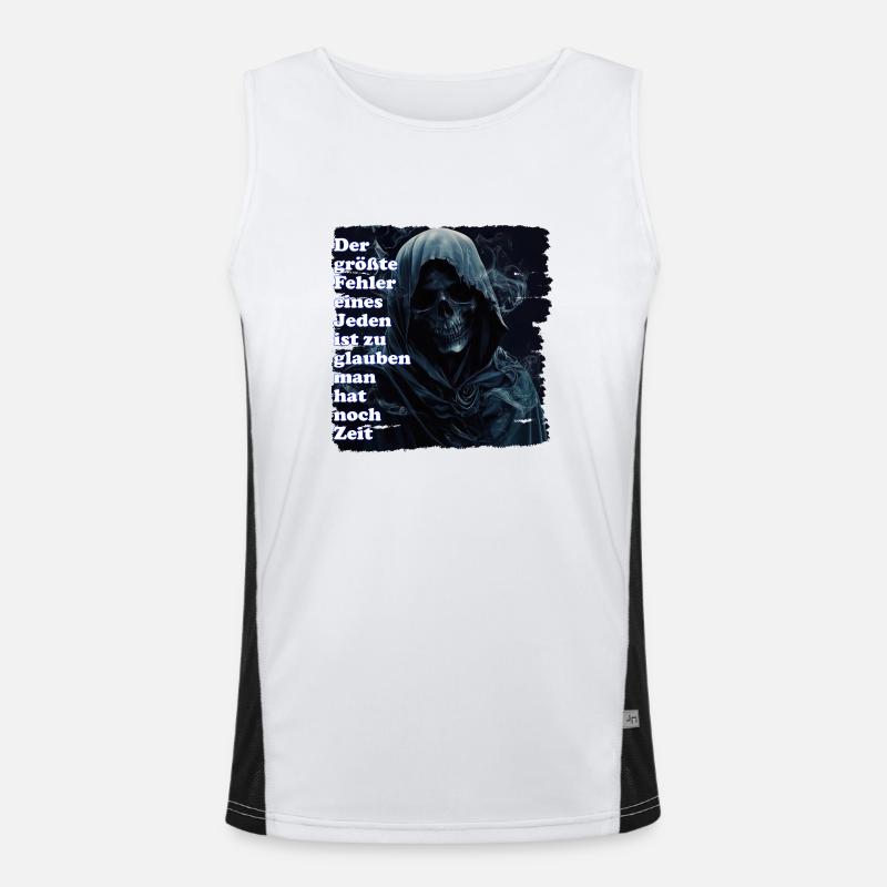 Seize every moment! Men's Functional Contrast Tank Top 
