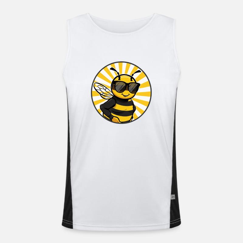 Abeille Cool BD Débardeur respirant contrasté Homme 