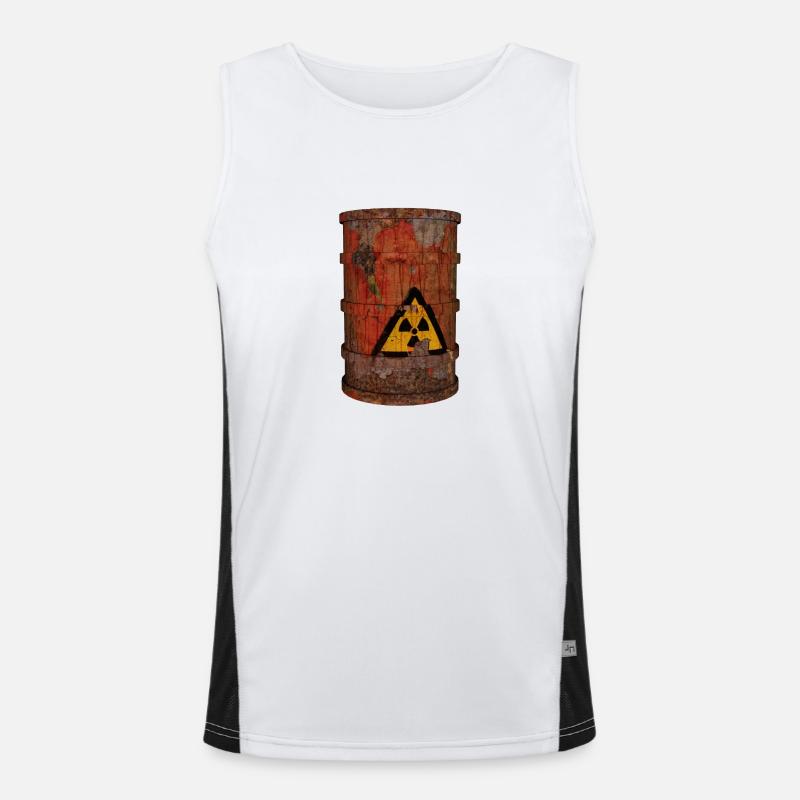 sondermuell2 Funktionelles Kontrast-Tank Top für Männer 