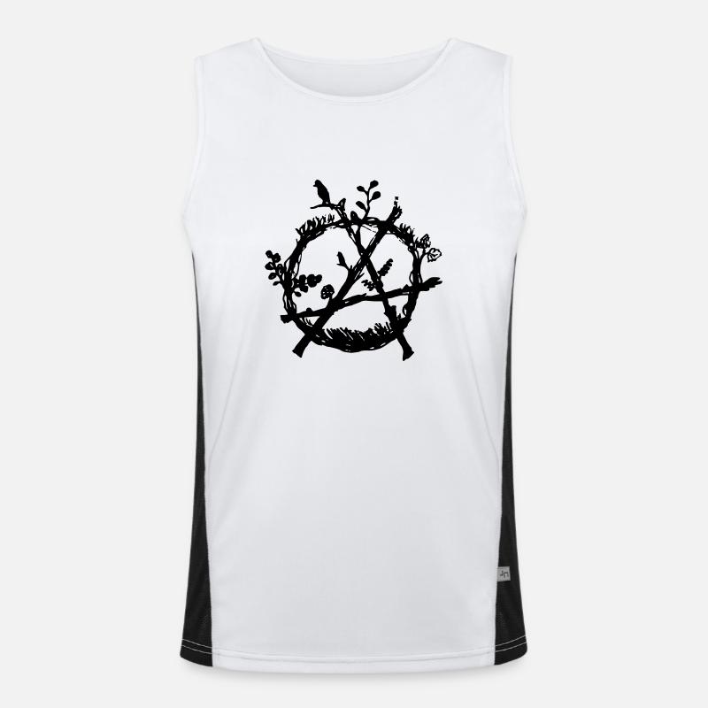 green anarchy eco Men's Functional Contrast Tank Top 