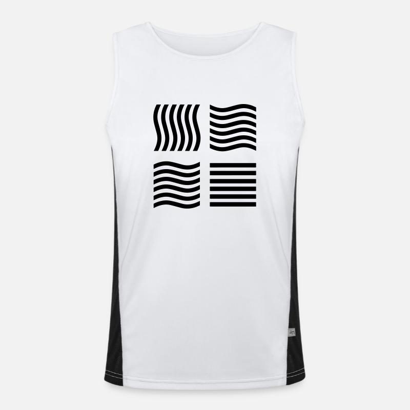 The Fifth Element Funktionelles Kontrast-Tank Top für Männer 