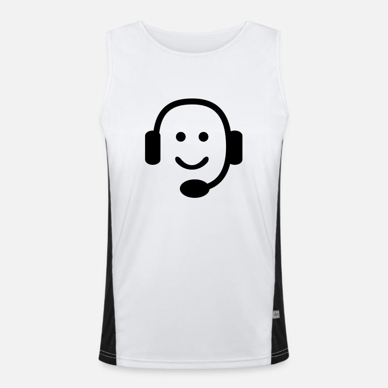 Nerd Débardeur respirant contrasté Homme 