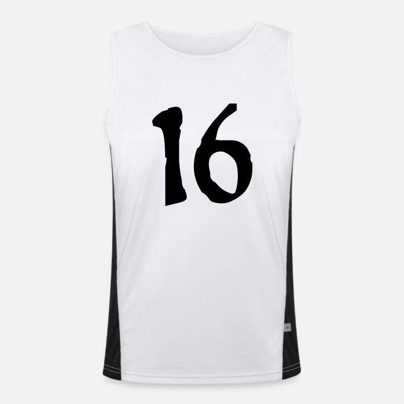 16_vec_1de Funktionelles Kontrast-Tank Top für Männer 