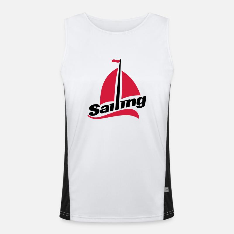 sail Men's Functional Contrast Tank Top 