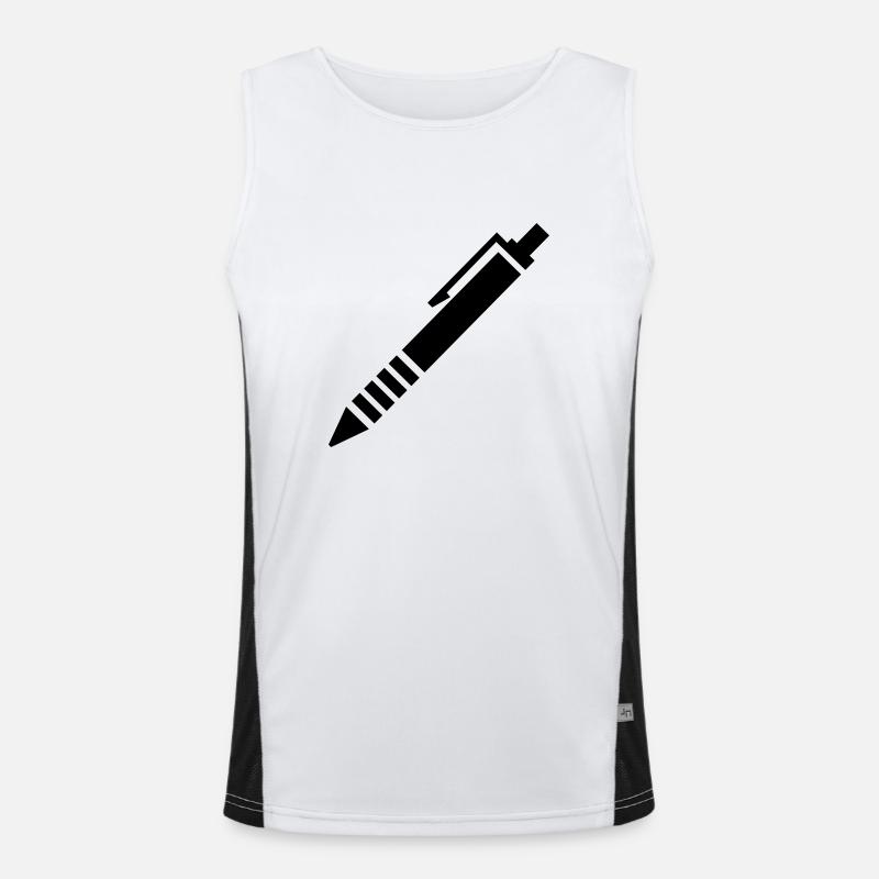 Stift Funktionelles Kontrast-Tank Top für Männer 