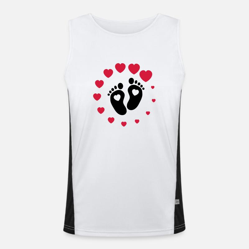 Baby loading Débardeur respirant contrasté Homme 