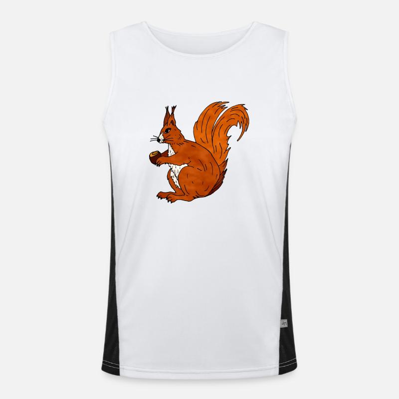 Squirrel Men's Functional Contrast Tank Top 