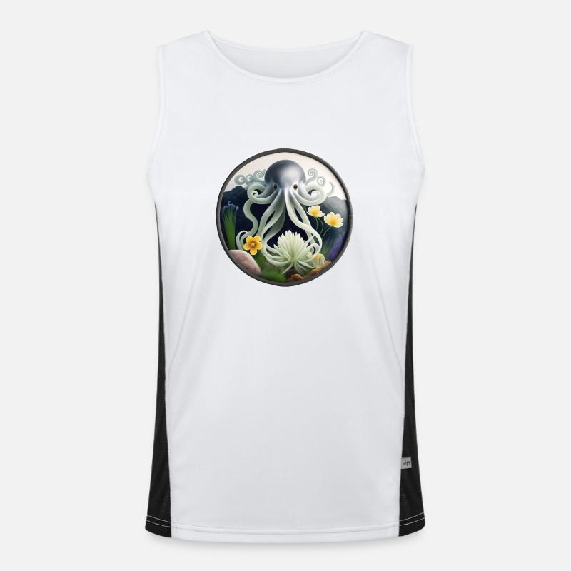 Squid Men's Functional Contrast Tank Top 