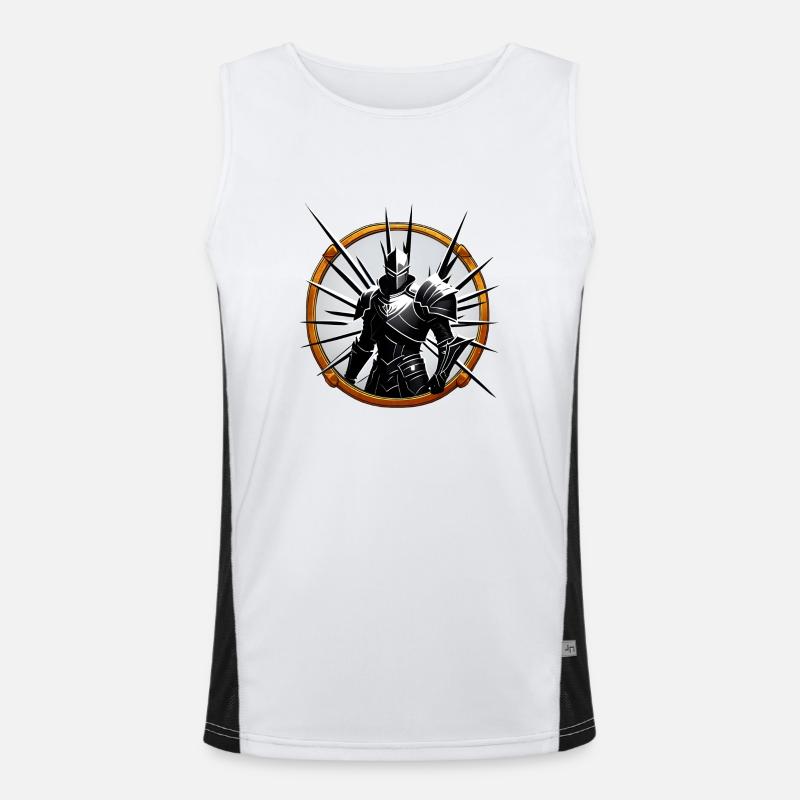 Chevalier féroce Débardeur respirant contrasté Homme 