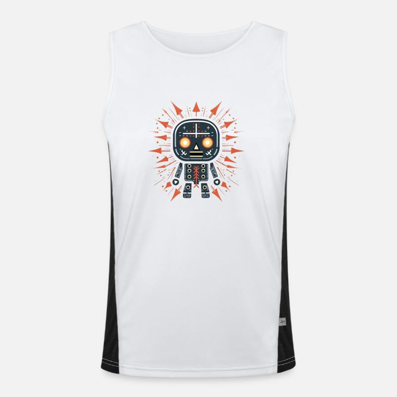 Stylish change with Voodoo Puppet Mode Men's Functional Contrast Tank Top 