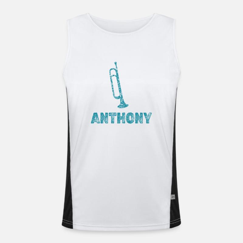 Brass Band Anthony Men's Functional Contrast Tank Top 