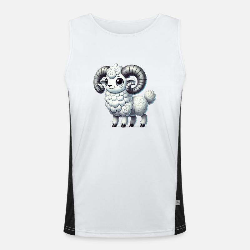 Aries Cartoon Men's Functional Contrast Tank Top 