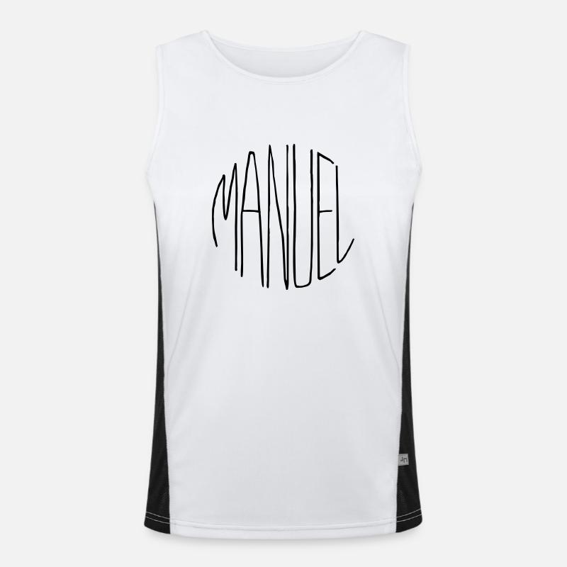 Manuel Funktionelles Kontrast-Tank Top für Männer 