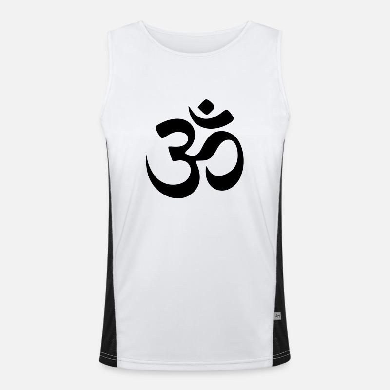 Om Siombail Men's Functional Contrast Tank Top 