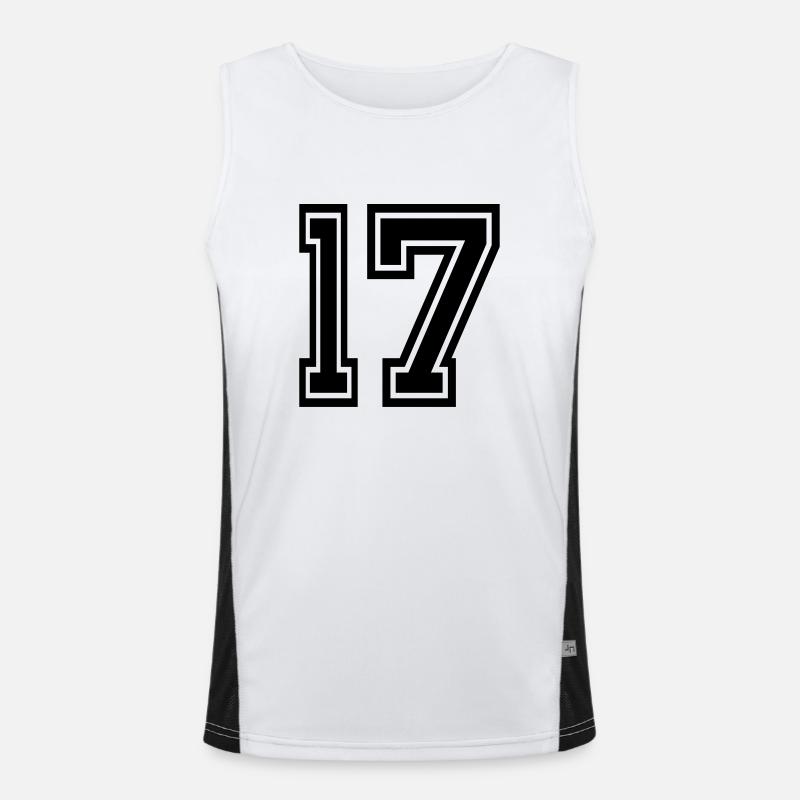 17 Funktionelles Kontrast-Tank Top für Männer 