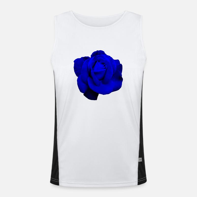 Blue Rose Men's Functional Contrast Tank Top 