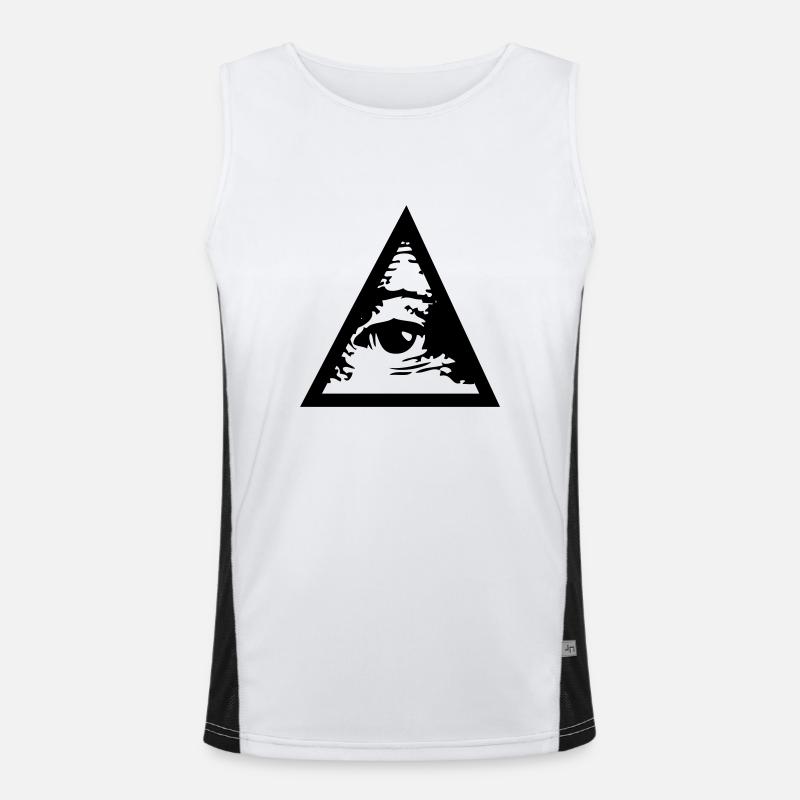 Triangle Men's Functional Contrast Tank Top 