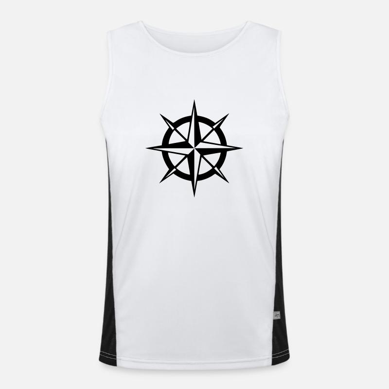 Compass Men's Functional Contrast Tank Top 