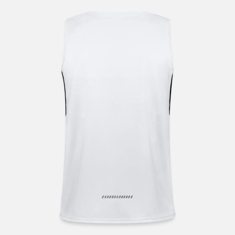Universum Eule Funktionelles Kontrast-Tank Top für Männer 